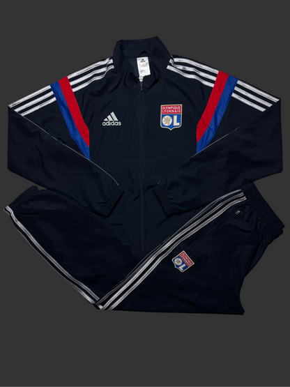Olympique Lyon Tracksuit Adidas S