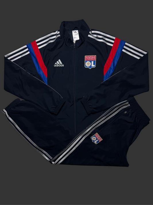 Olympique Lyon Tracksuit Adidas S