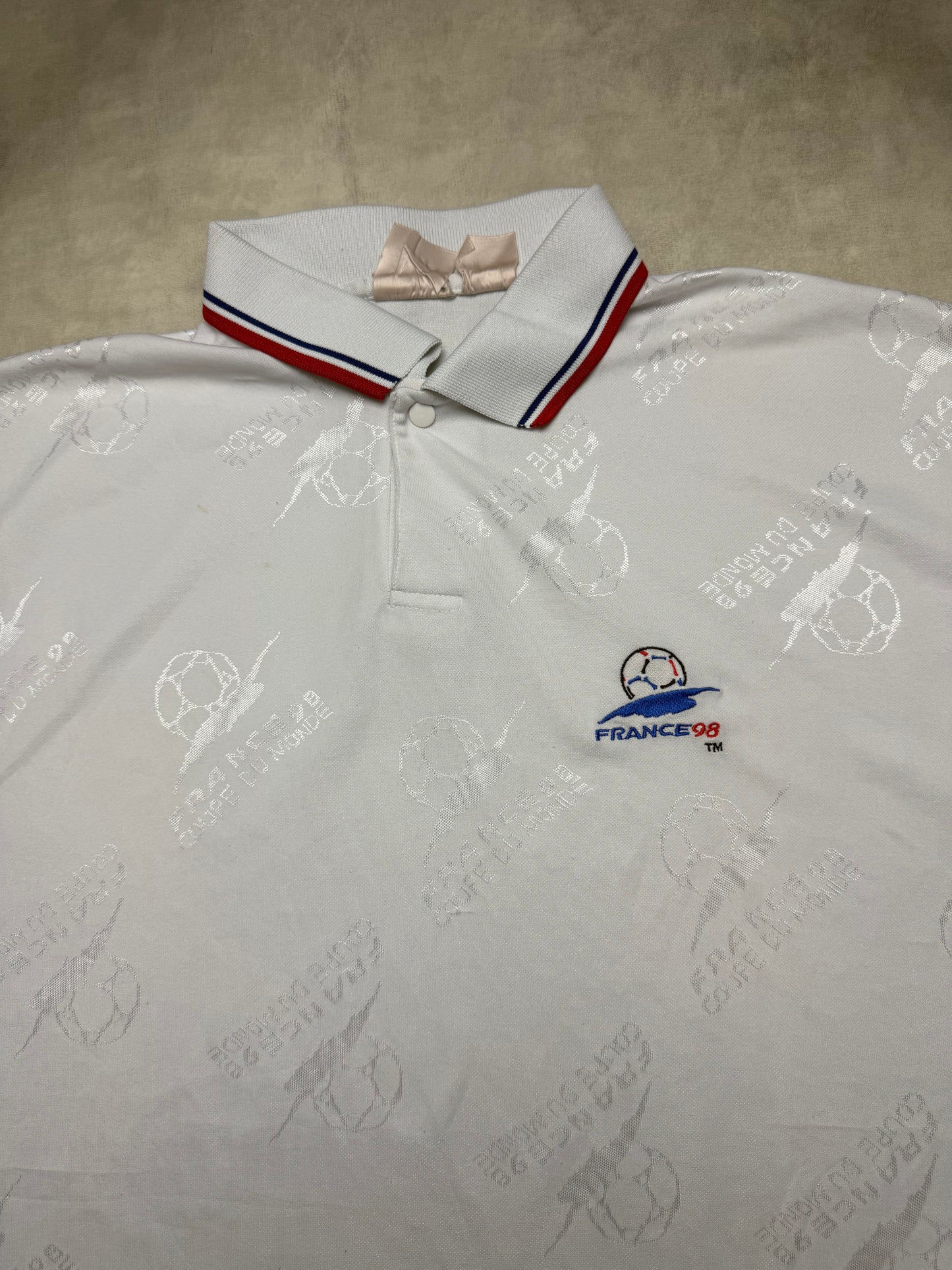 Frankreich Polohemd / Poloshirt L 1998