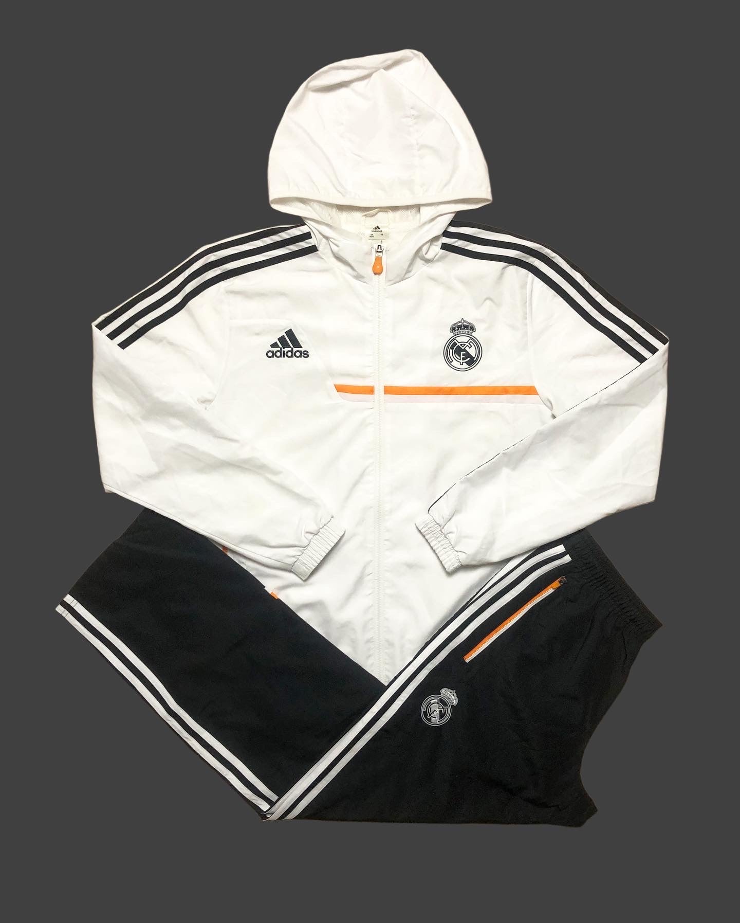 Real Madrid Tracksuit Adidas M & L