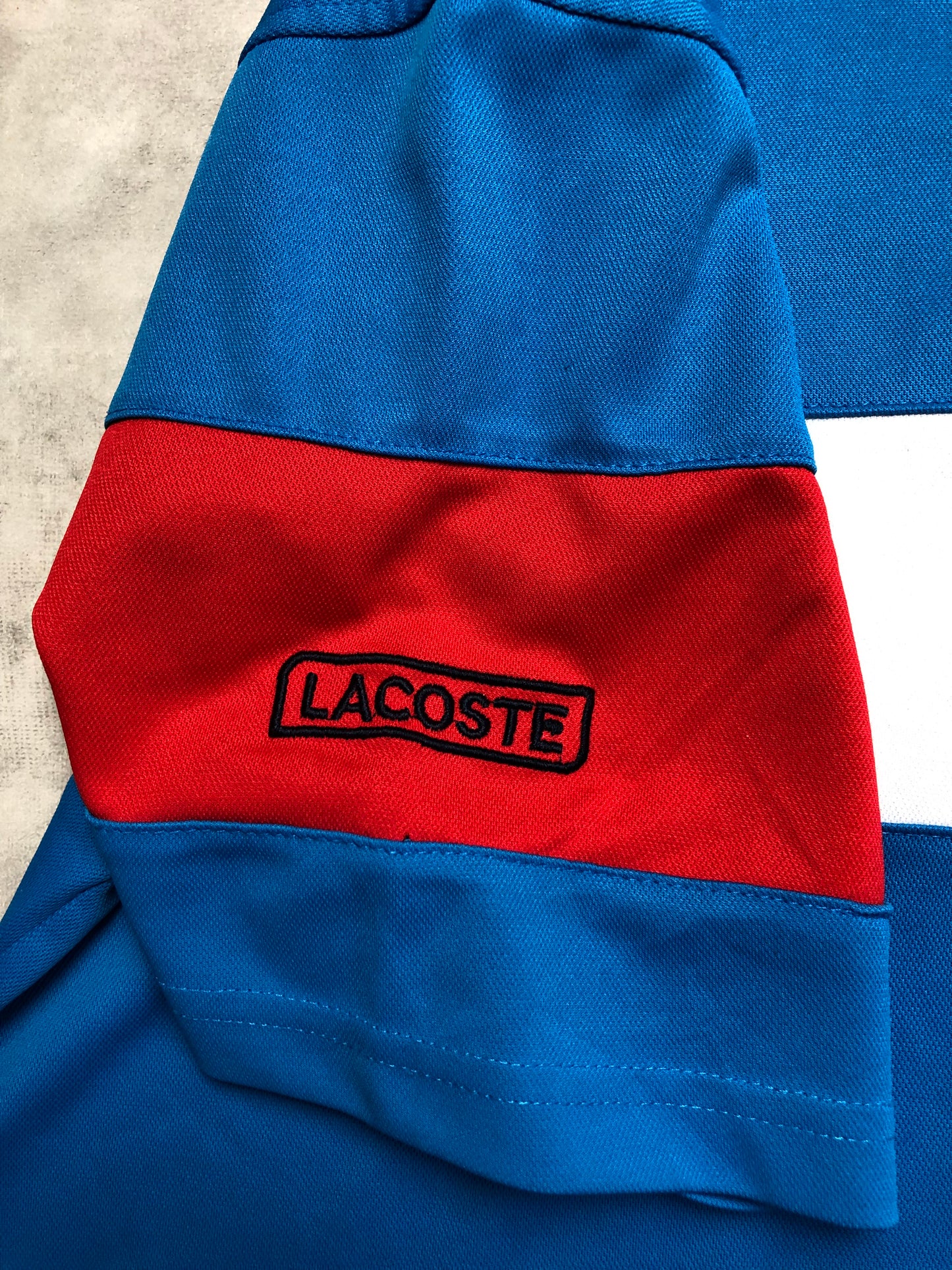 Lacoste Polohemd / Poloshirt L