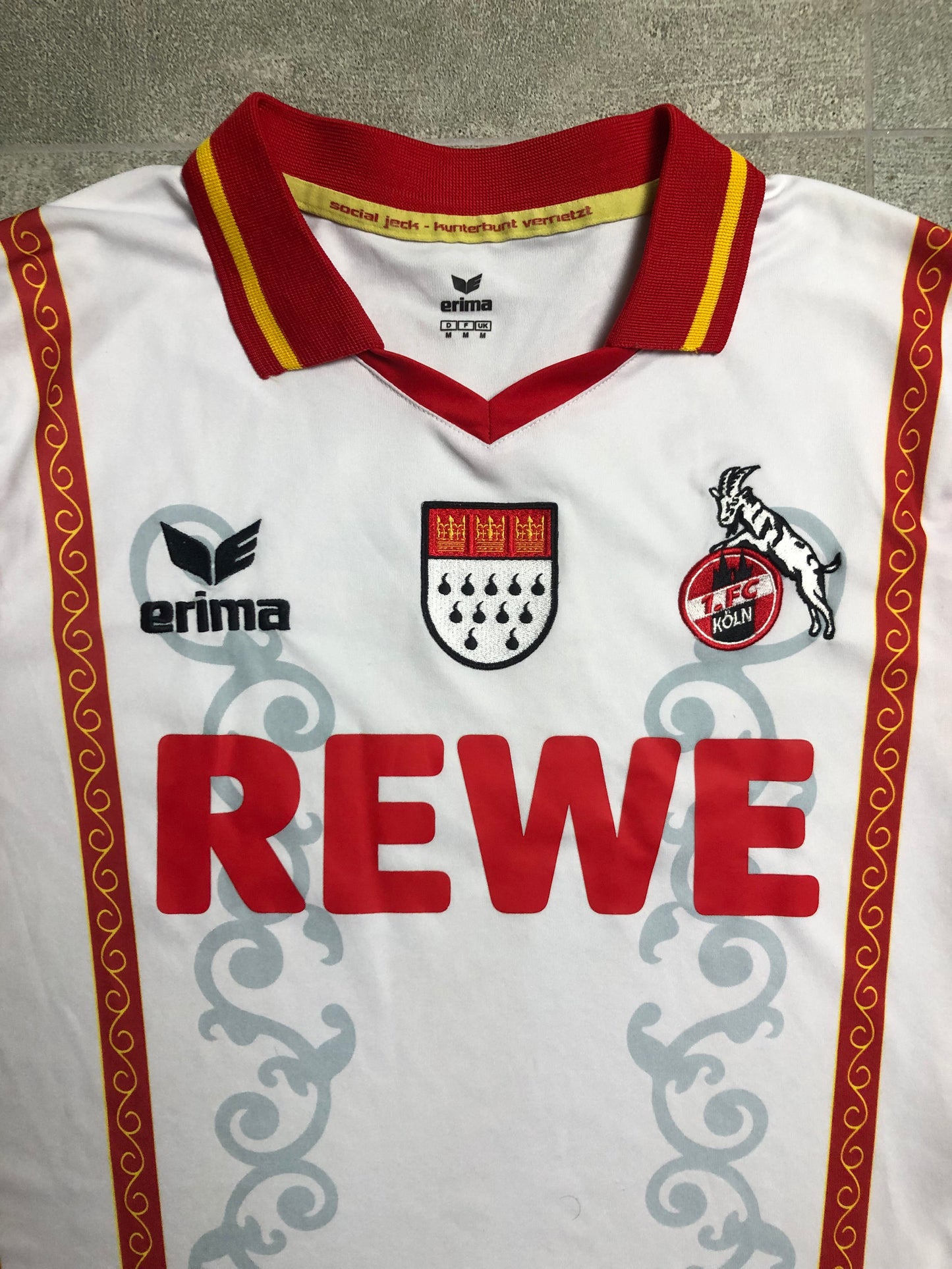 FC Köln Trikot Erima Karnevalsedition M