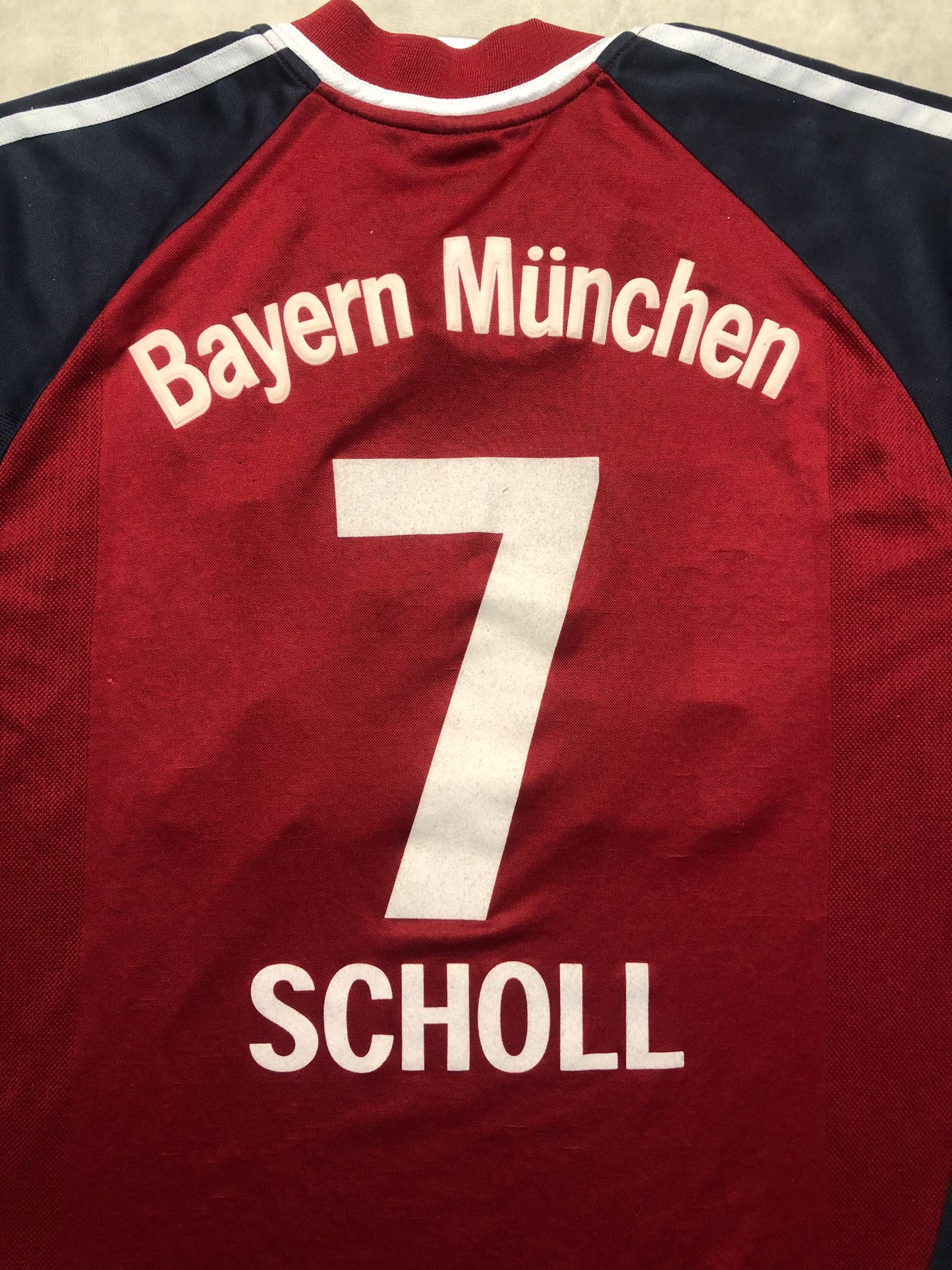 Bayern München Mehmet Scholl Trikot Adidas L