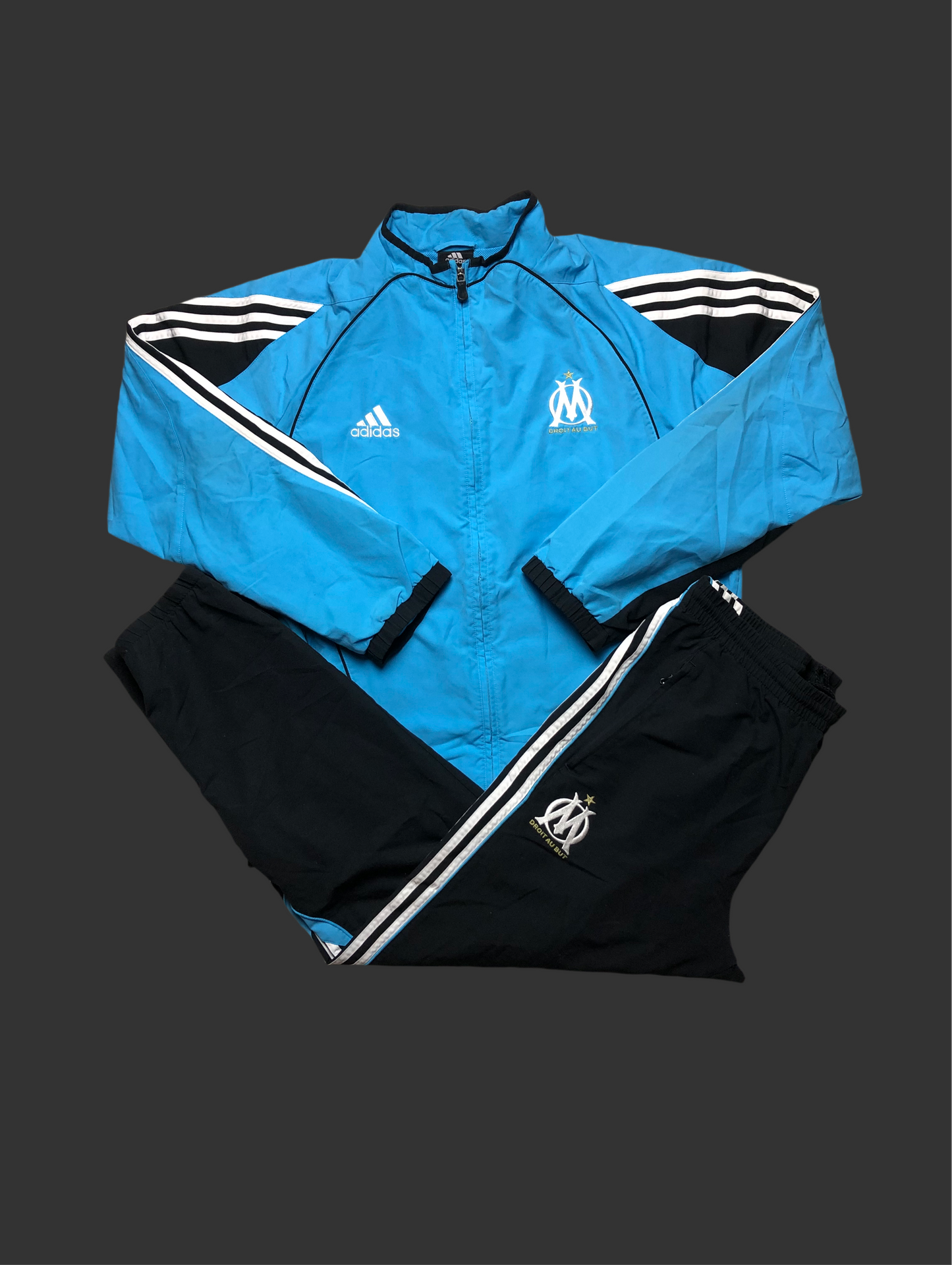 Olympique Marseille Tracksuit Adidas L