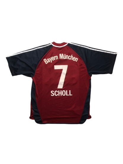 Bayern München Mehmet Scholl Trikot Adidas L