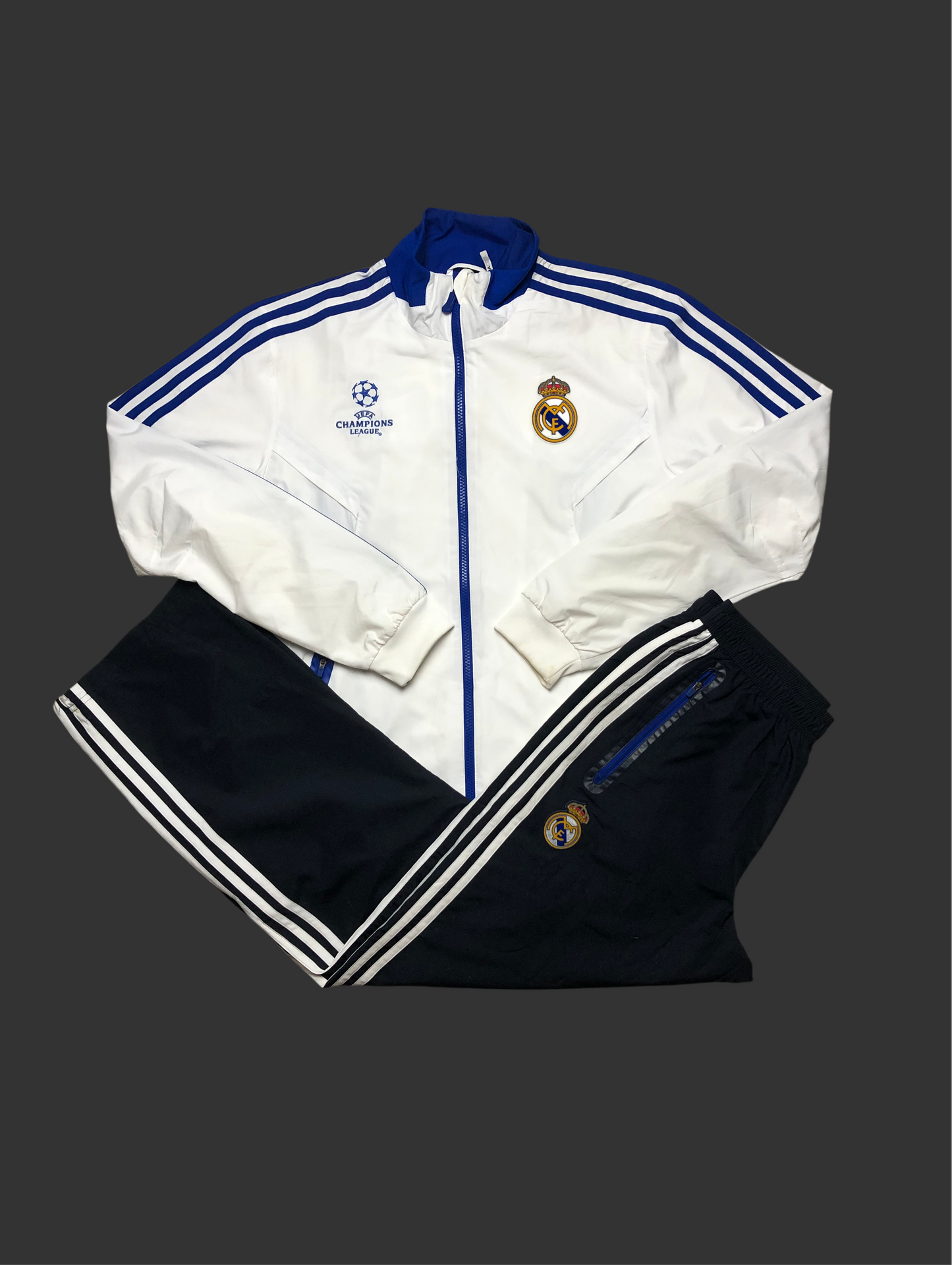 Real Madrid Tracksuit Adidas Champions League Edition M