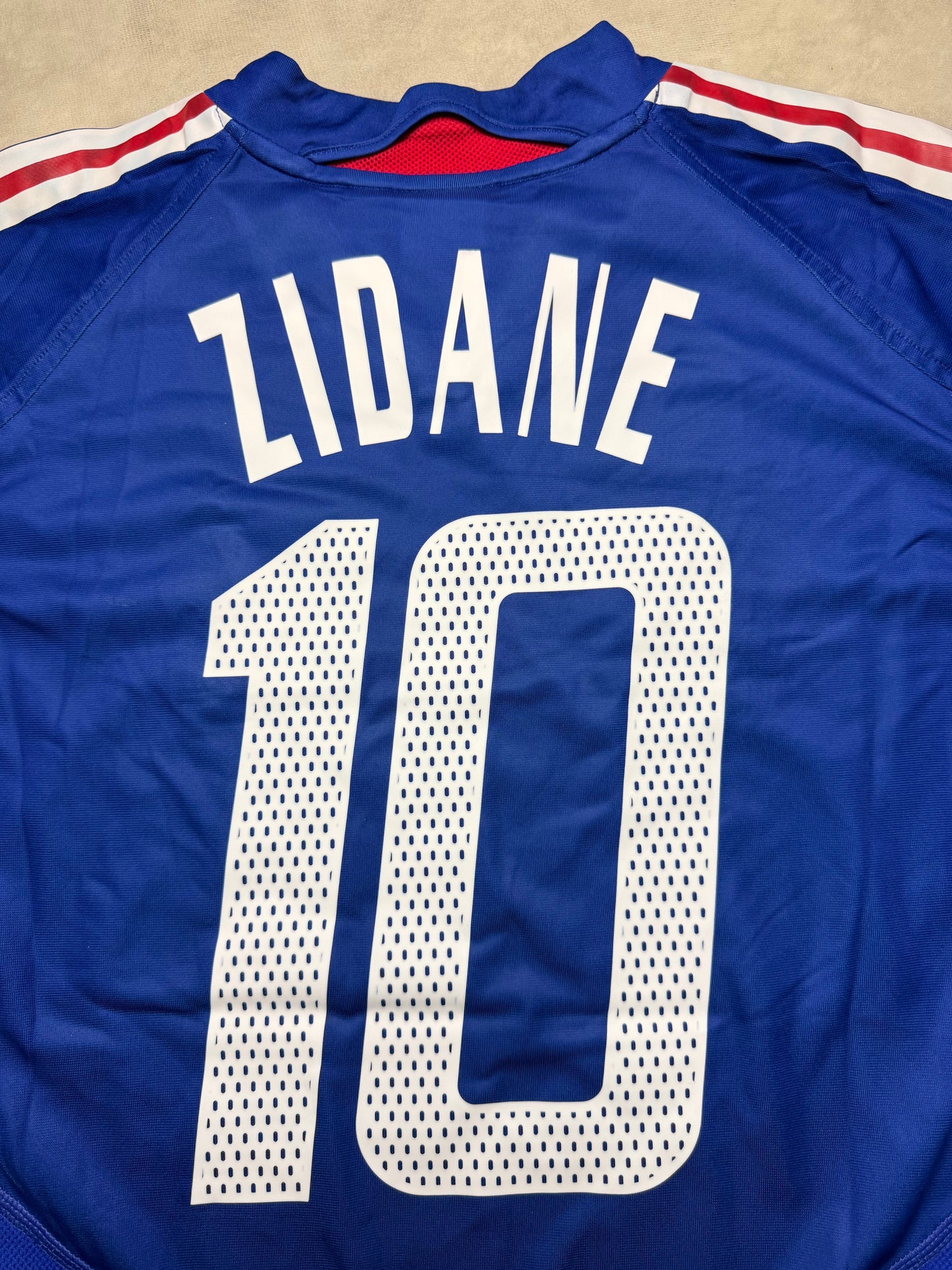 Frankreich Zinedine Zidane Trikot Adidas L 2004