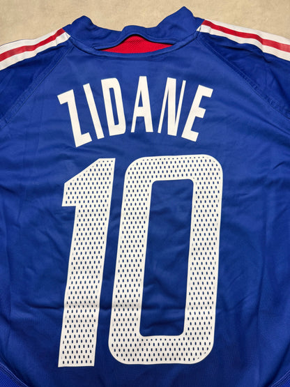 Frankreich Zinedine Zidane Trikot Adidas L 2004