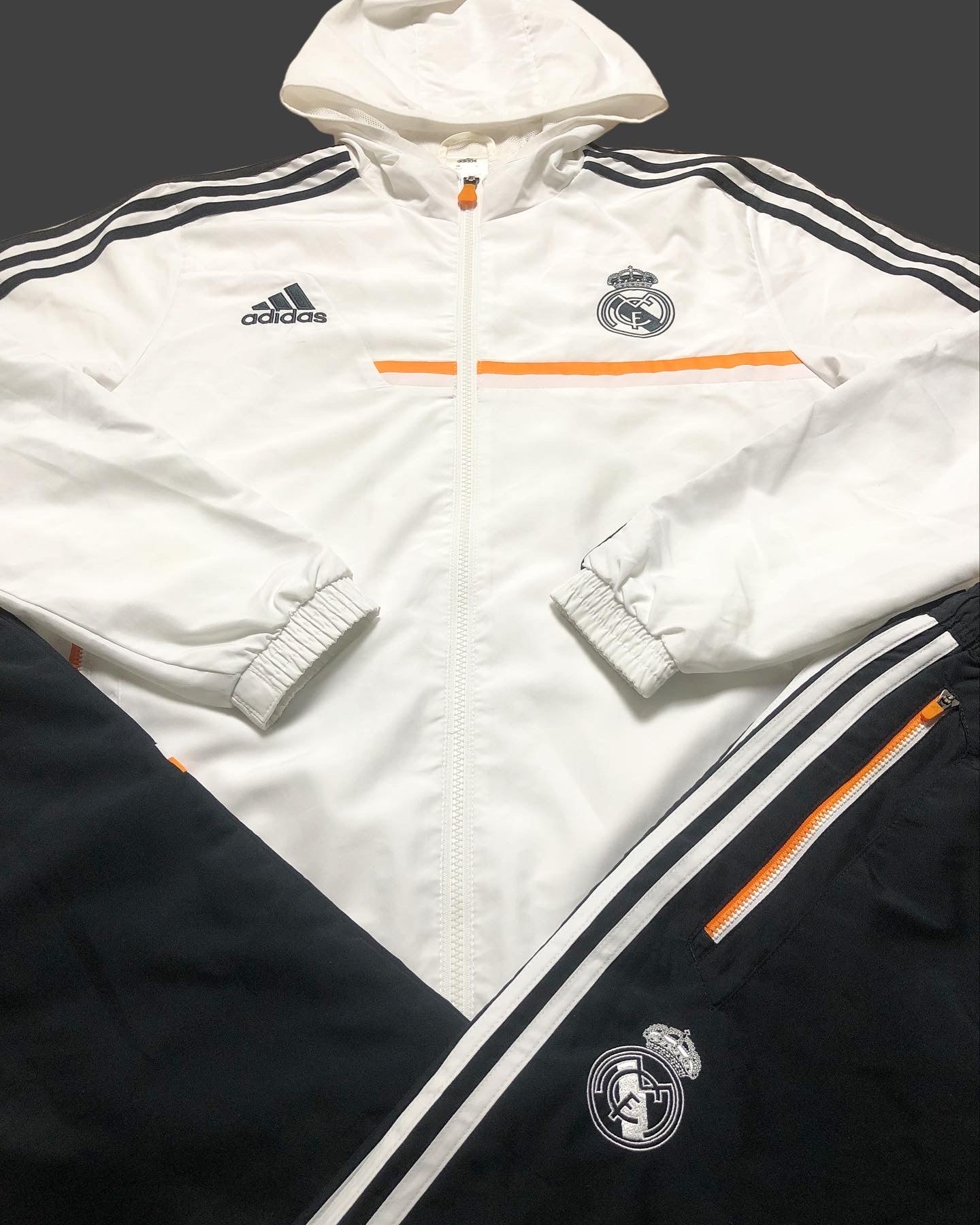 Real Madrid Tracksuit Adidas M & L