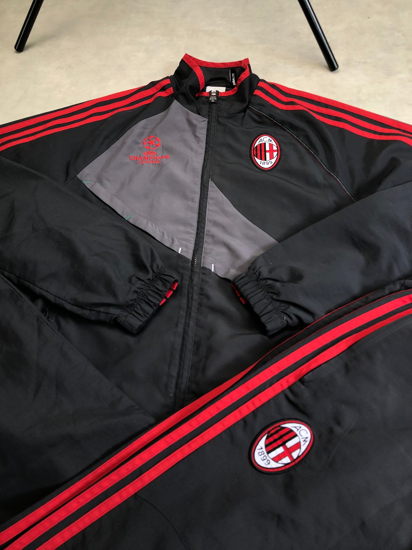 AC Milan Tracksuit Adidas Champions League Edition M