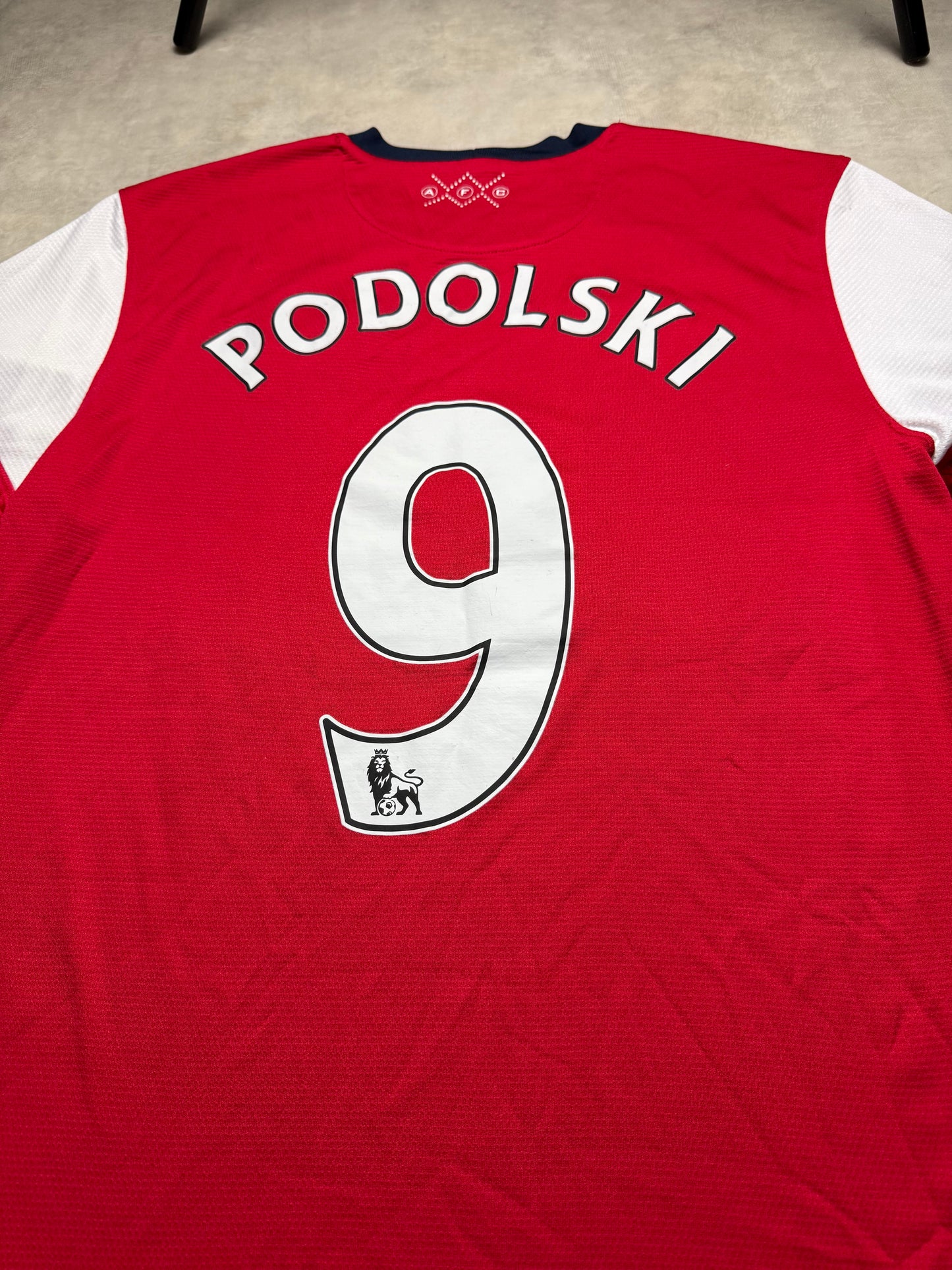 Arsenal Lukas Podolski Trikot Nike S (mit Unterschrift!)