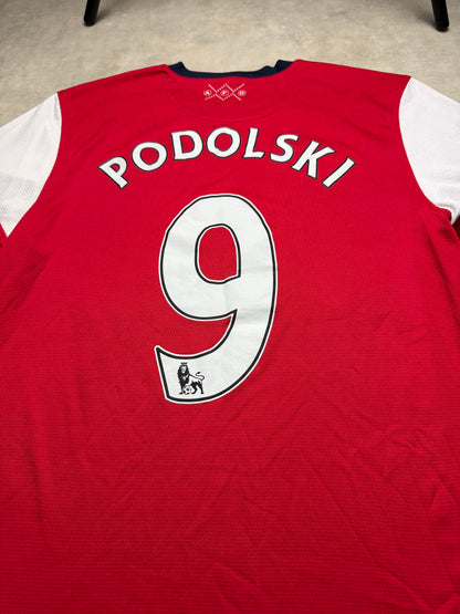 Arsenal Lukas Podolski Trikot Nike S (mit Unterschrift!)