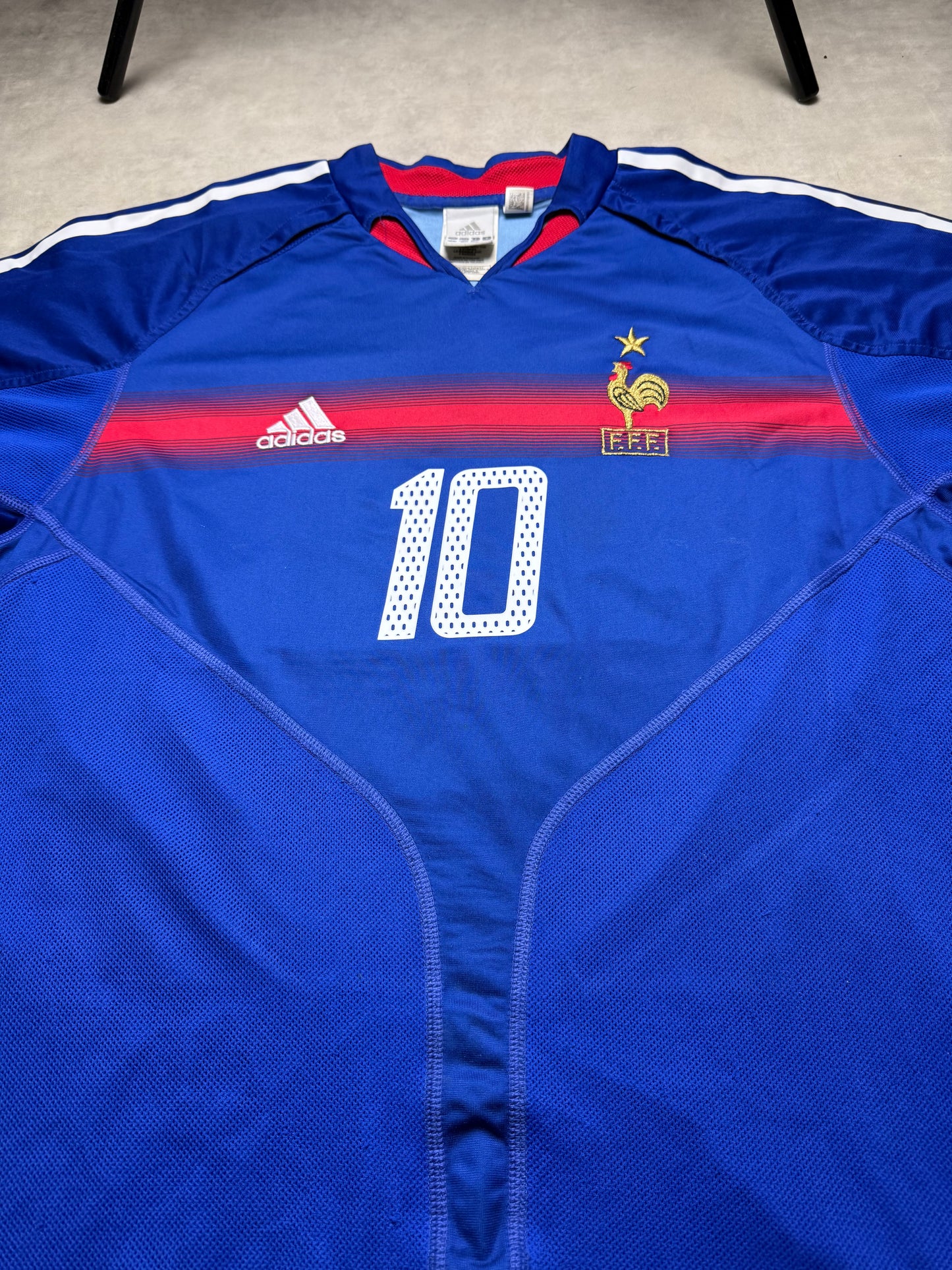 Frankreich Zinedine Zidane Trikot Adidas L 2004
