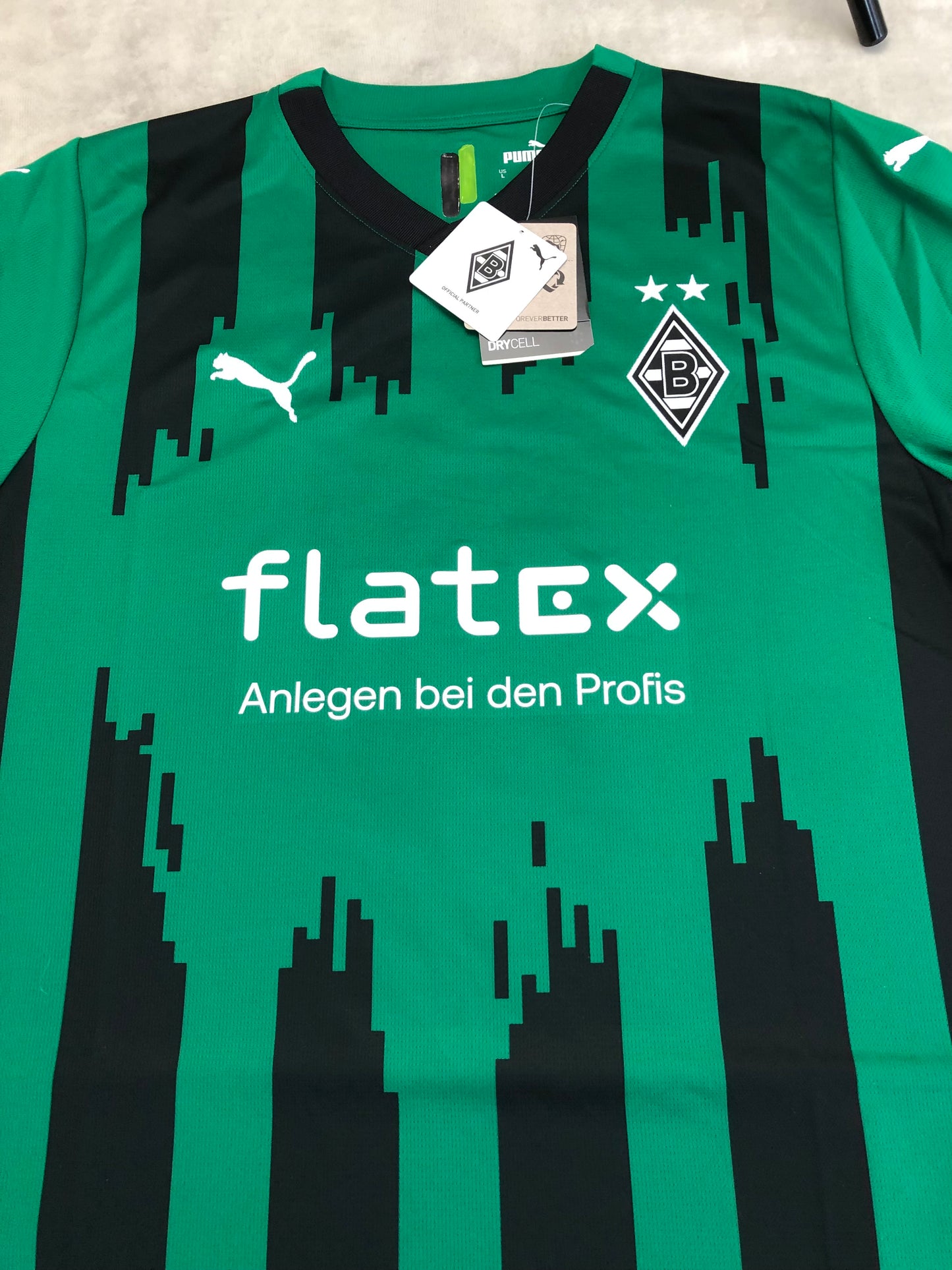 Borussia Mönchengladbach Weigel Trikot Puma L (Neu, mit Tags)