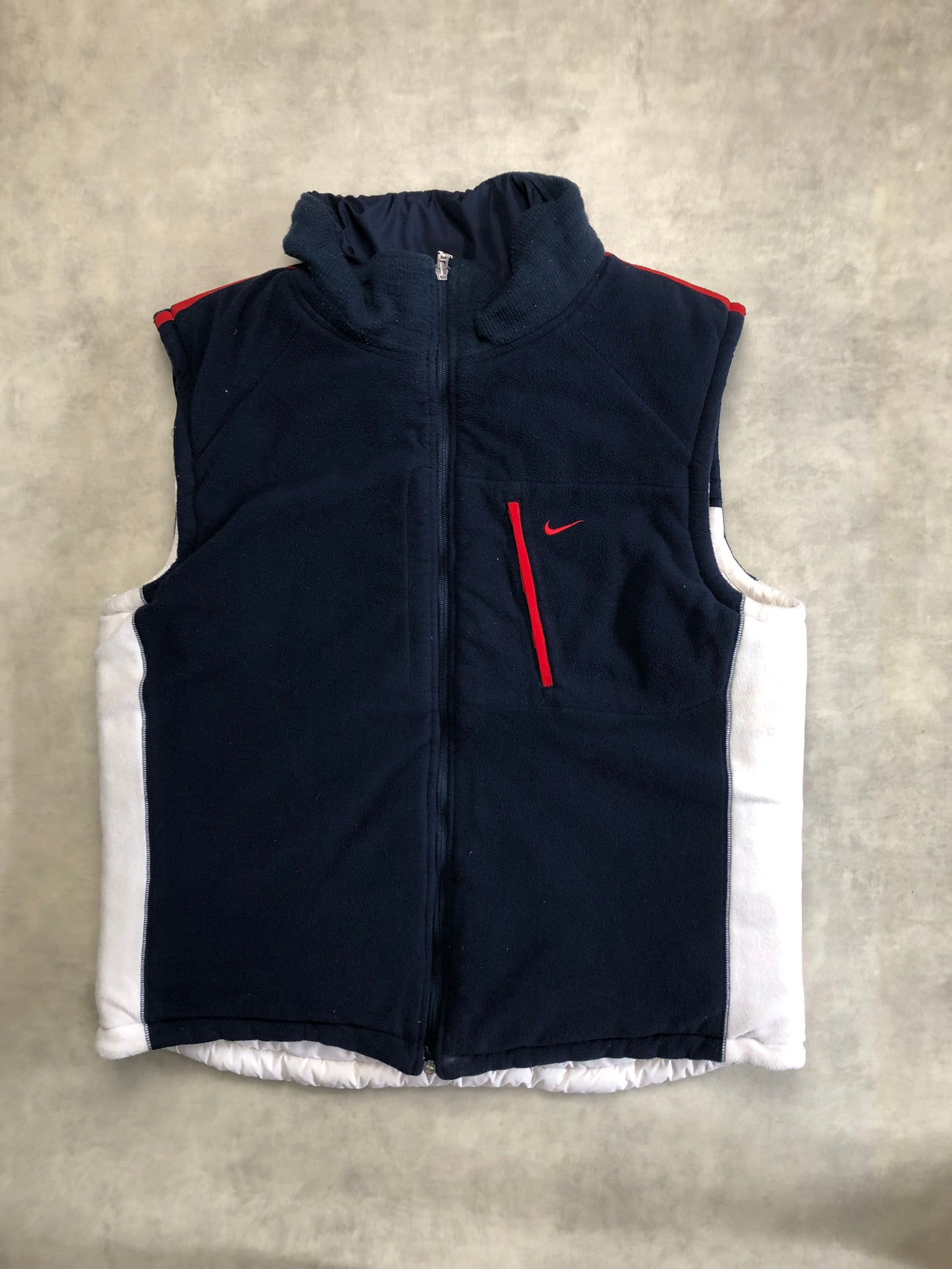 Nike Weste reversible weiß L