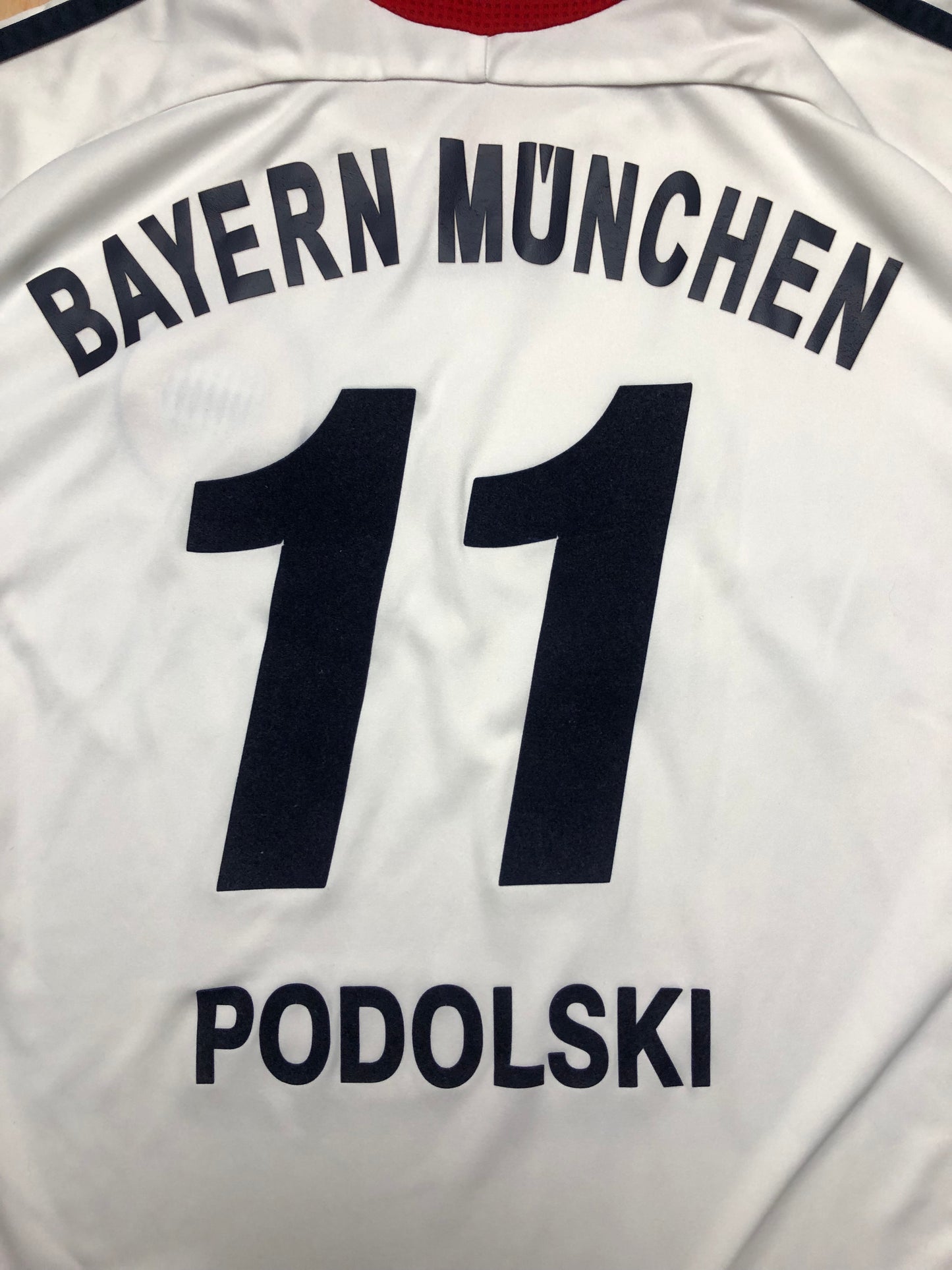 Bayern München Lukas Podolski Trikot Adidas M