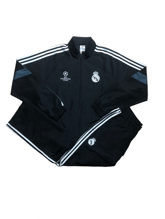 Real Madrid Tracksuit Adidas Champions League Edition S & L