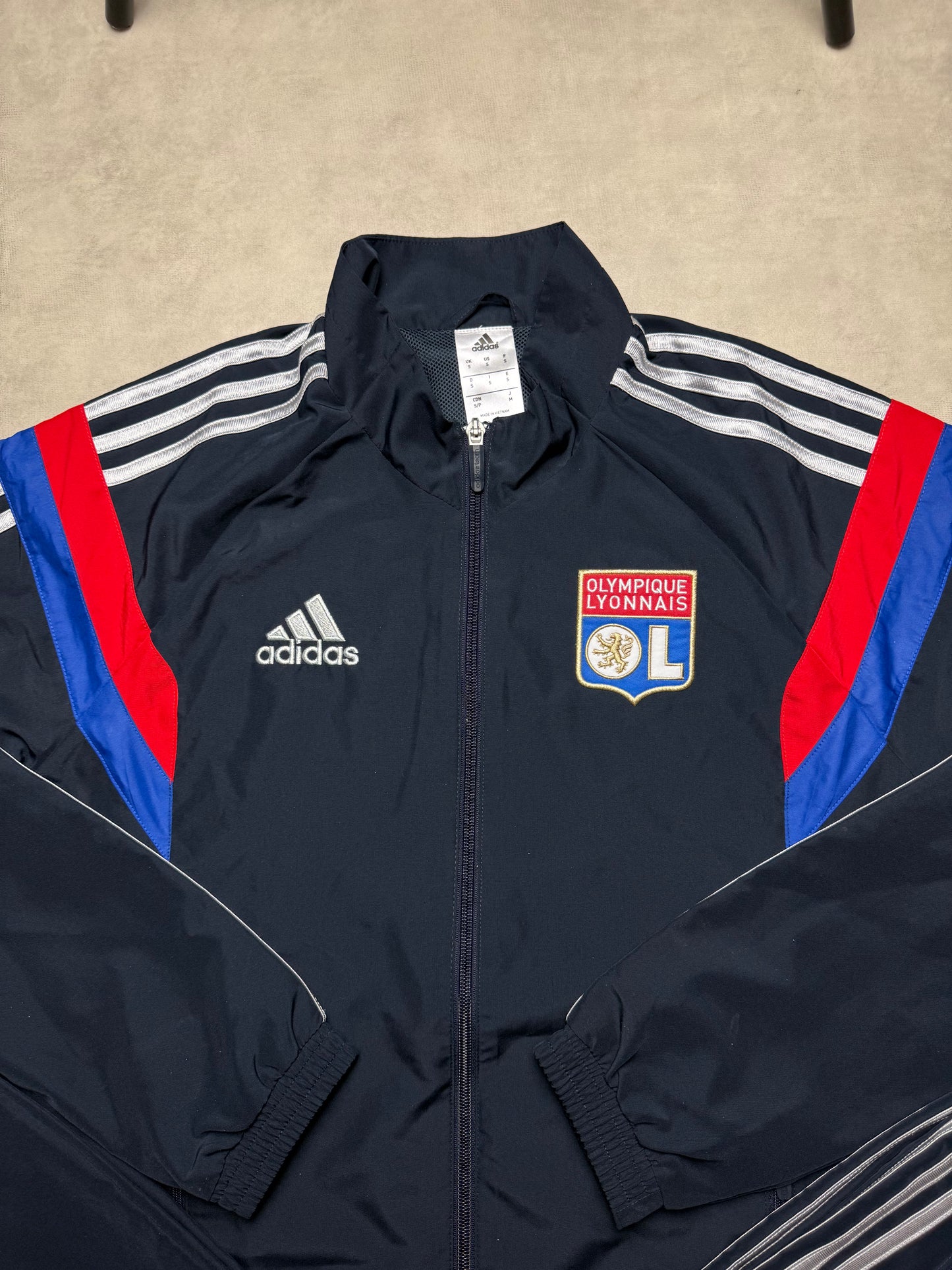 Olympique Lyon Tracksuit Adidas S