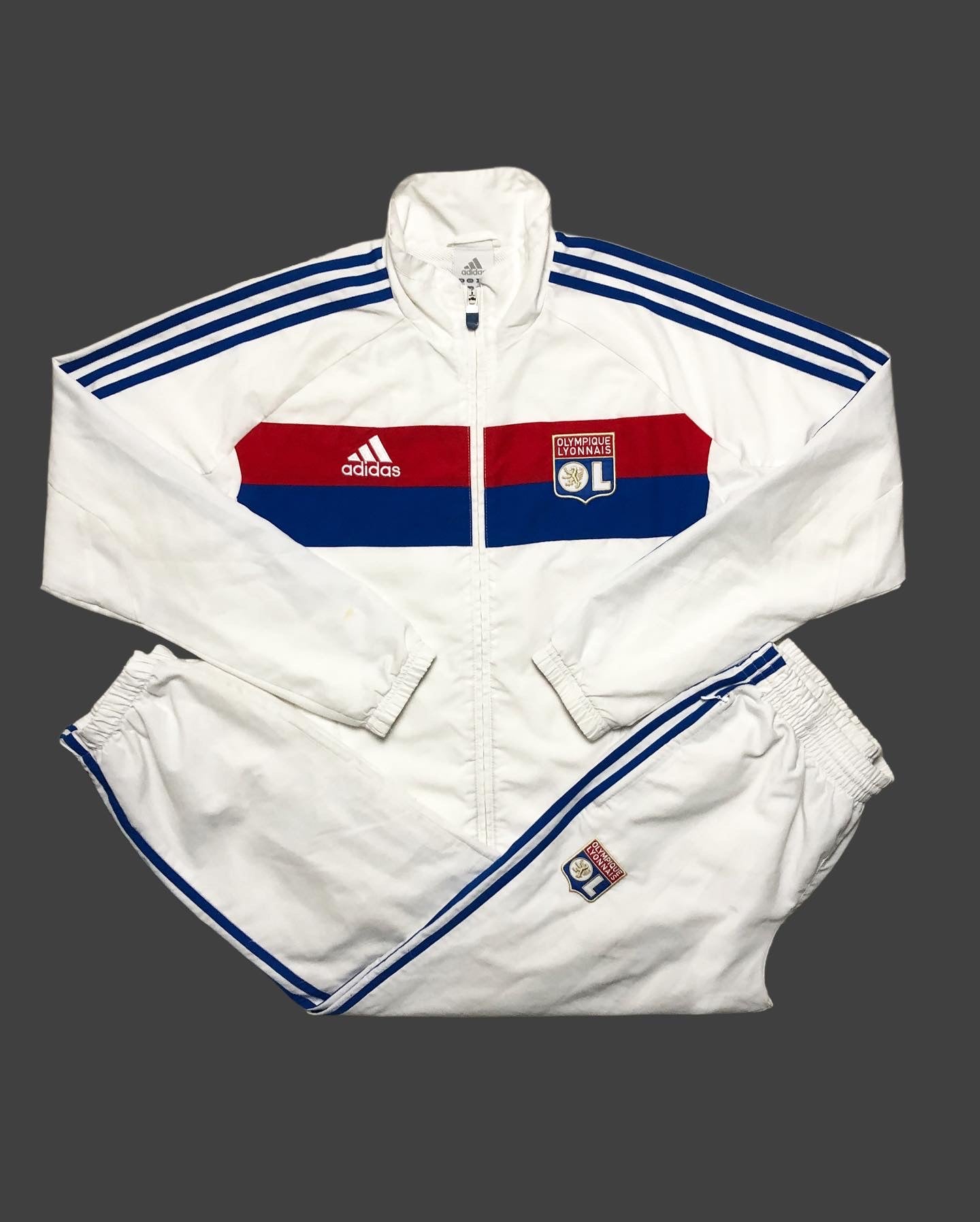 Olympique Lyon Tracksuit Adidas L