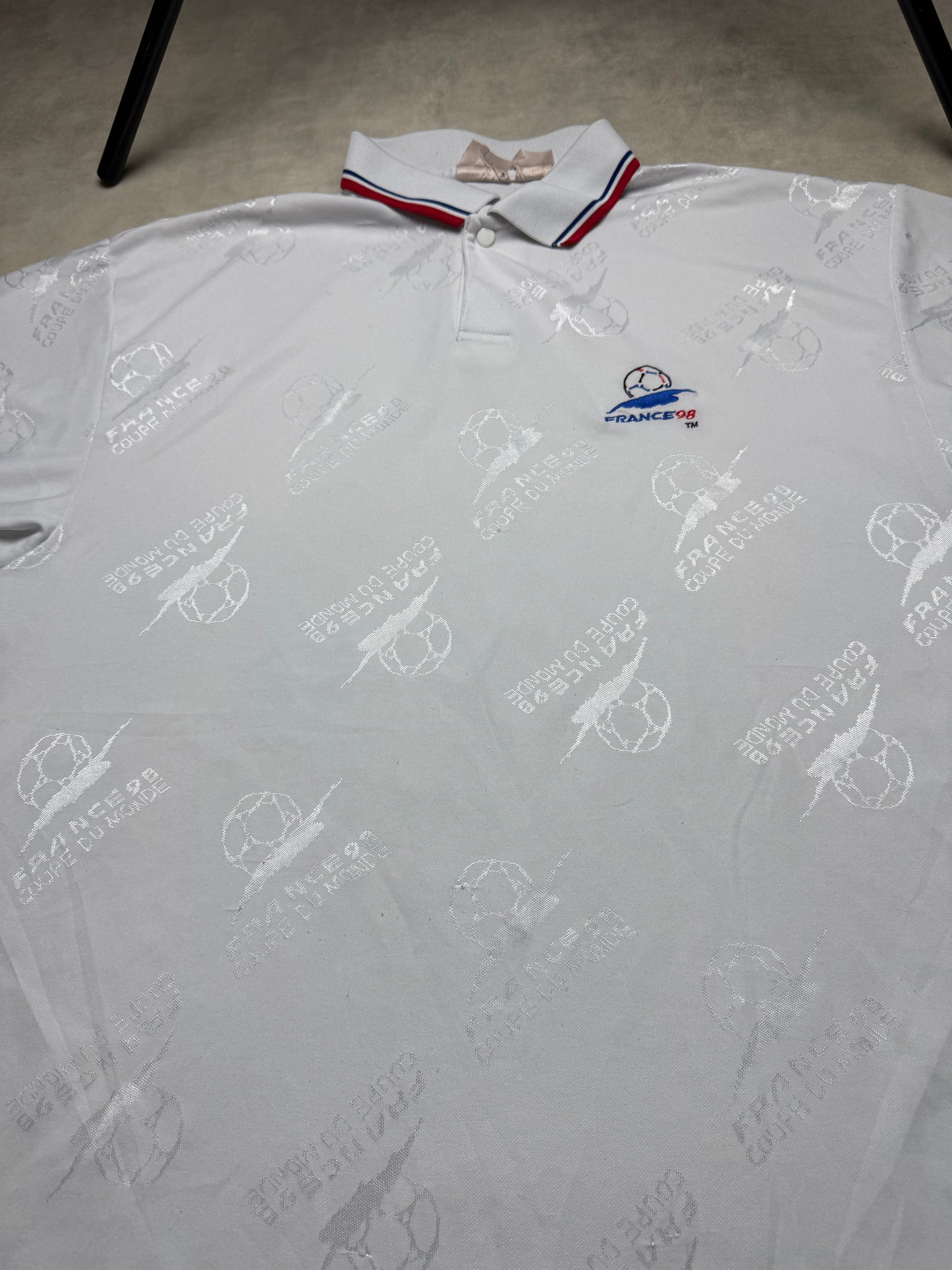 Frankreich Polohemd / Poloshirt L 1998