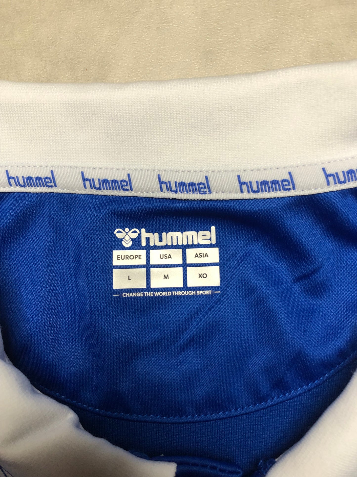 Everton Trikot Hummel L (Neu, mit Tags)