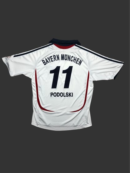 Bayern München Lukas Podolski Trikot Adidas M