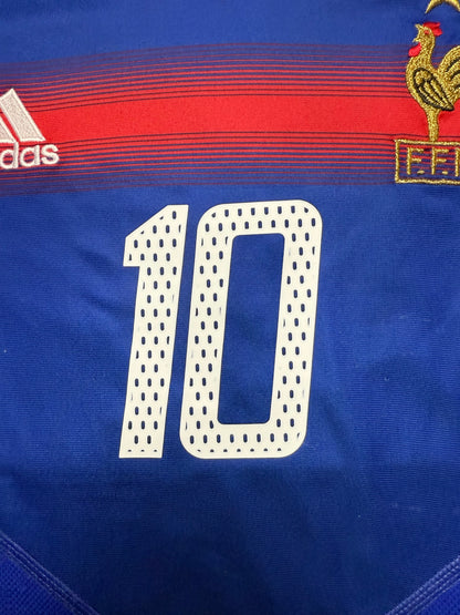 Frankreich Zinedine Zidane Trikot Adidas L 2004