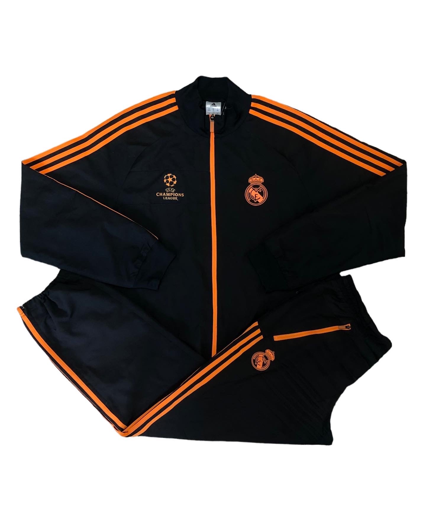 Real Madrid Tracksuit Adidas M & L Champions League Edition