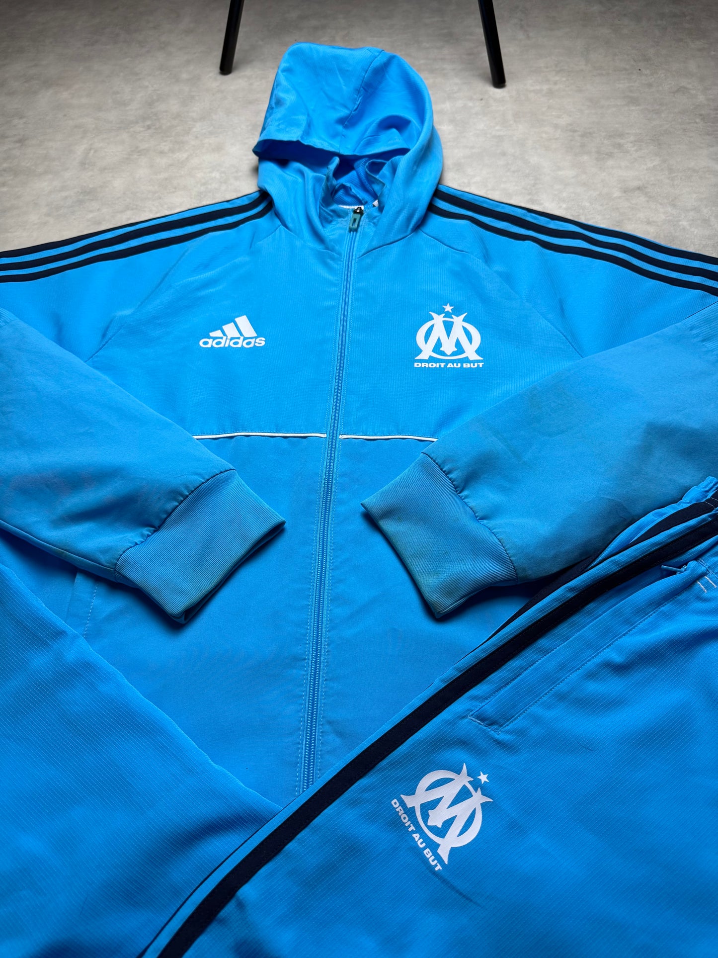 Olympique Marseille Tracksuit Adidas M