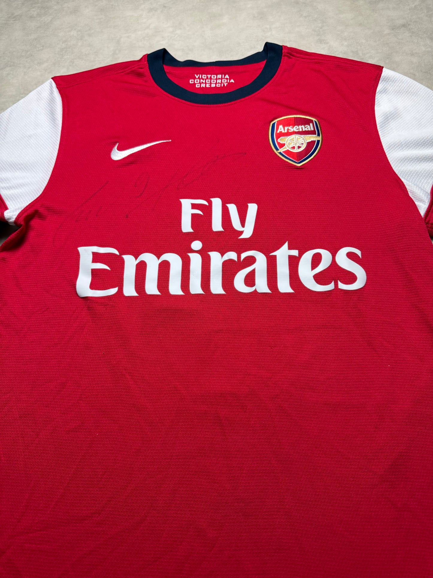 Arsenal Lukas Podolski Trikot Nike S (mit Unterschrift!)