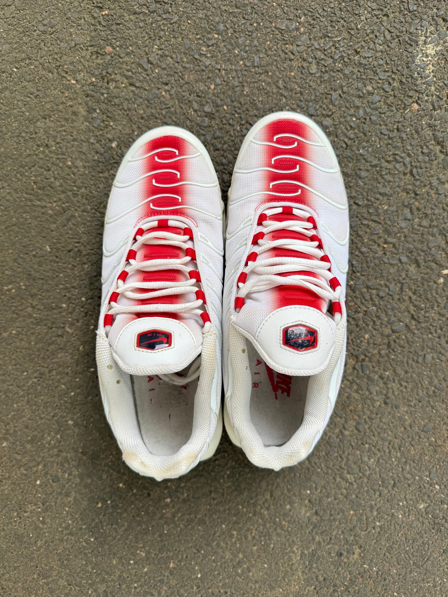 Nike TN OG White Navy University Red Schuhe 43