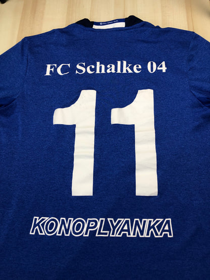 Schalke 04 Yevgen Konoplyanka Trikot Adidas M