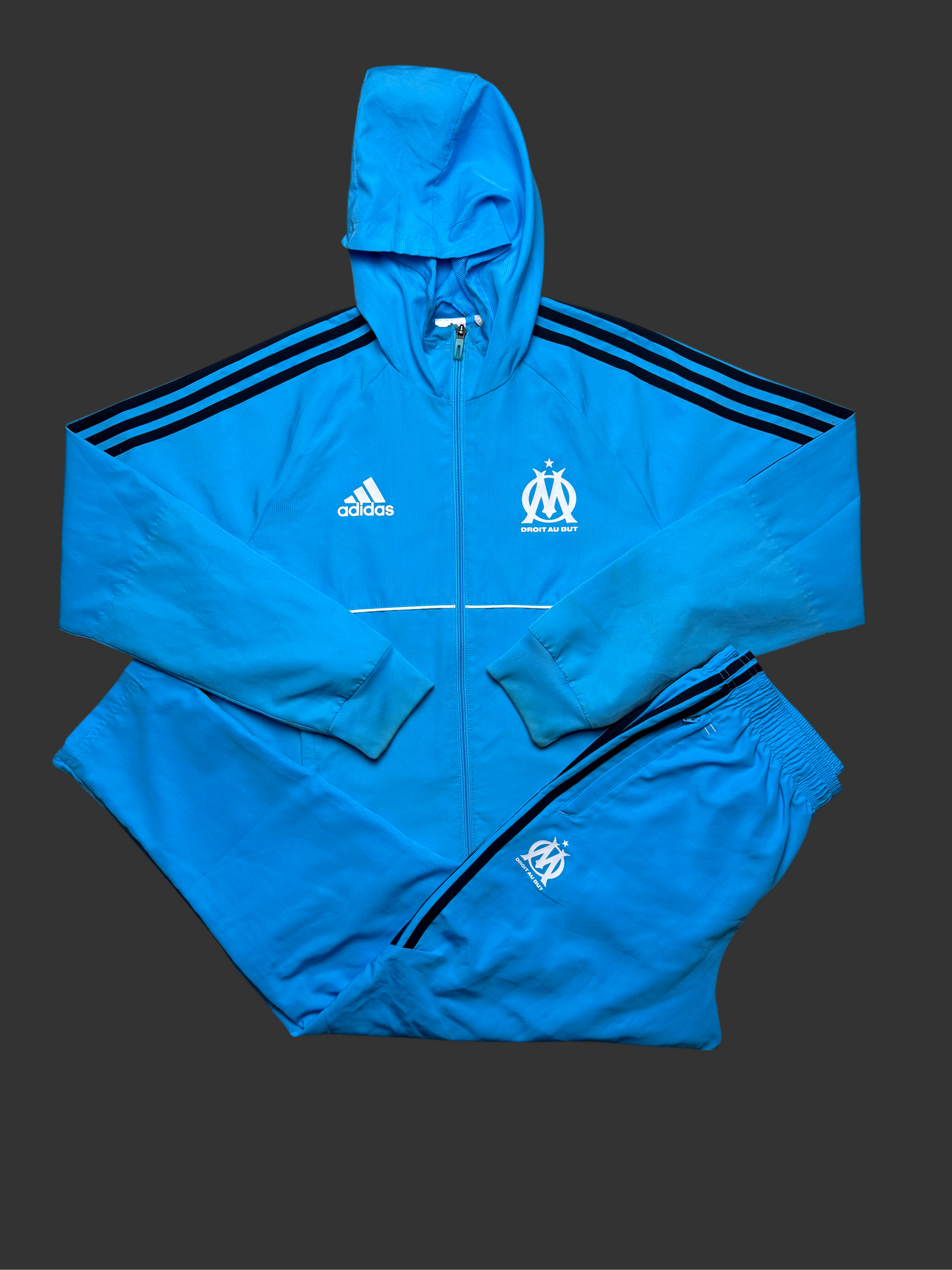 Olympique Marseille Tracksuit Adidas M