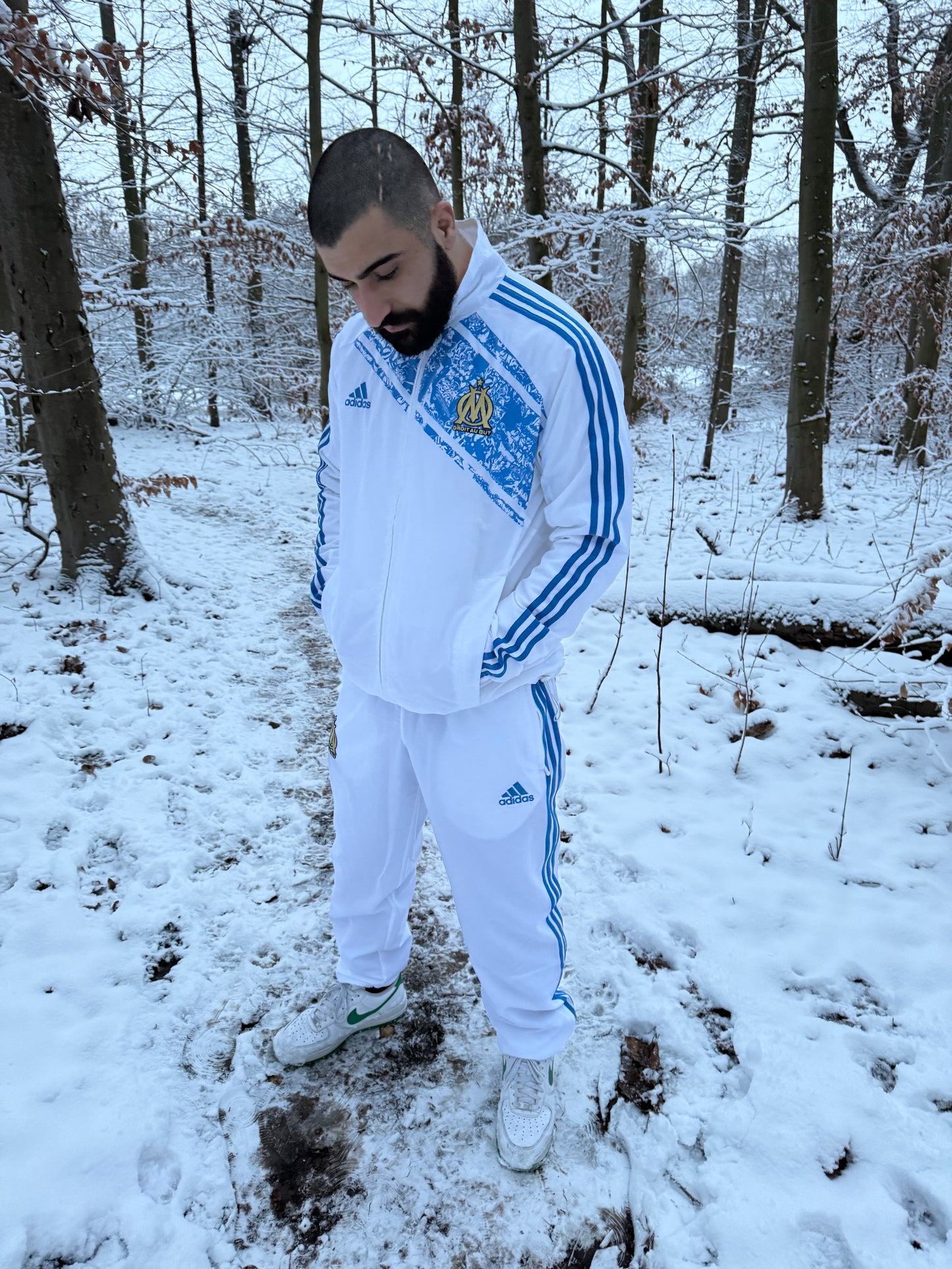 Olympique Marseille Tracksuit Adidas L