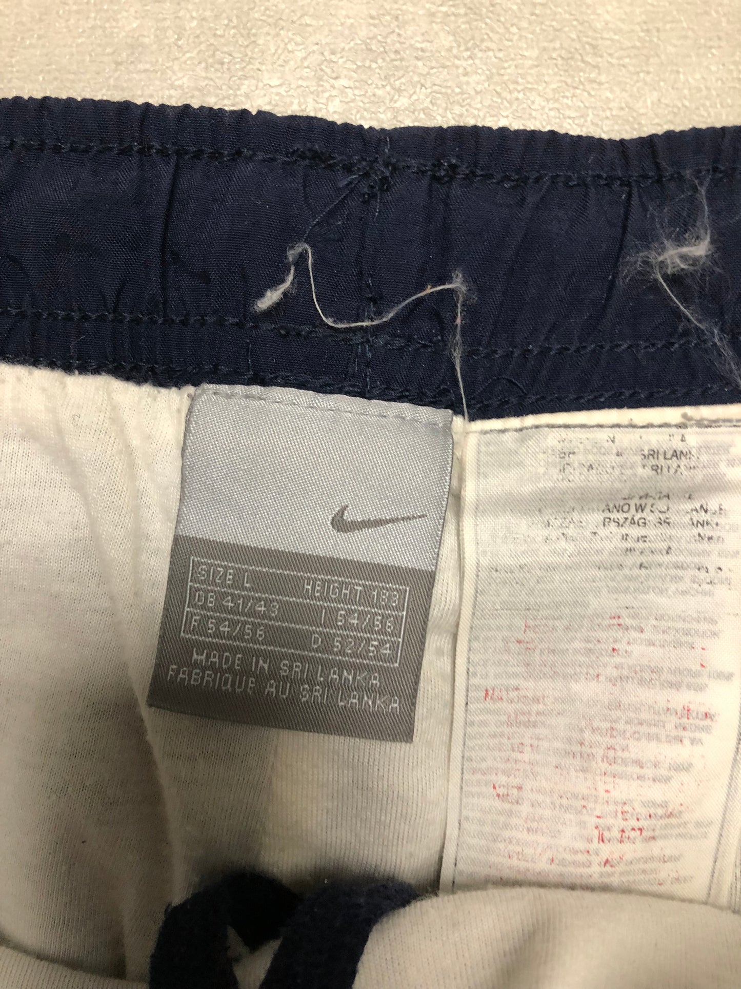 Nike Trackpants dunkelblau L