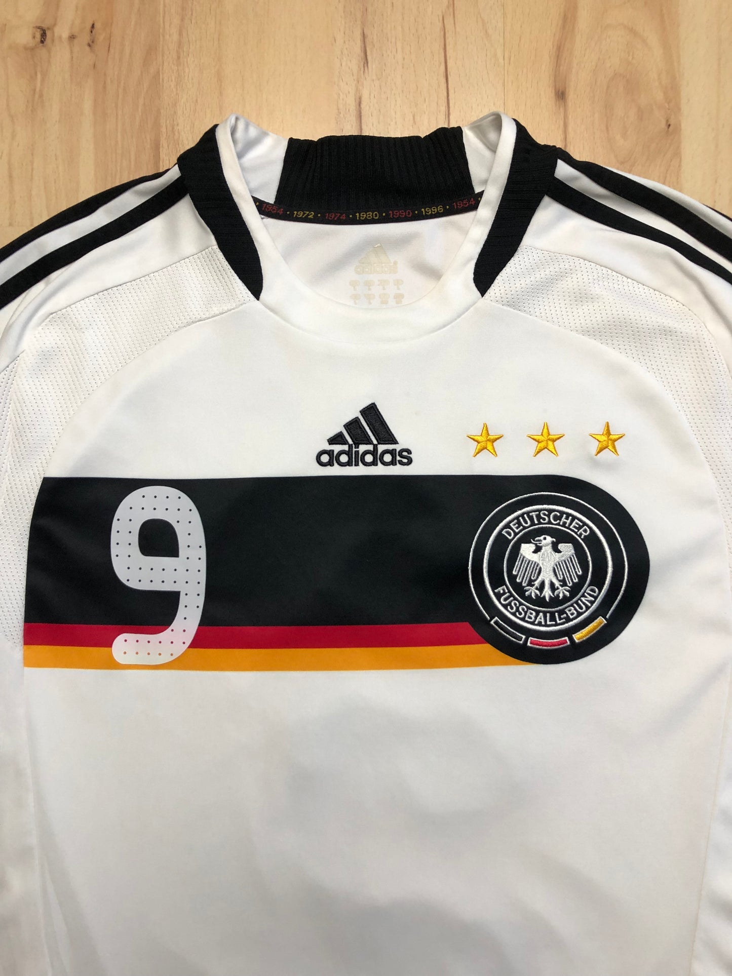 Deutschland DFB Mario Gomez Trikot Adidas L (mit Unterschrift!)