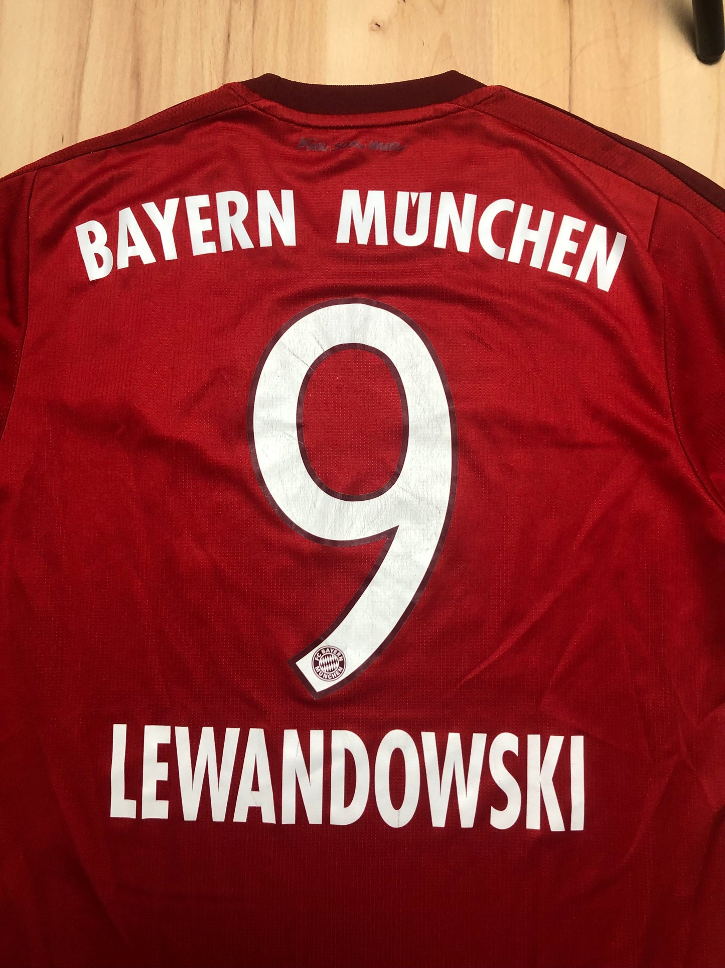 Bayern München Robert Lewandowski Trikot Adidas S 2015