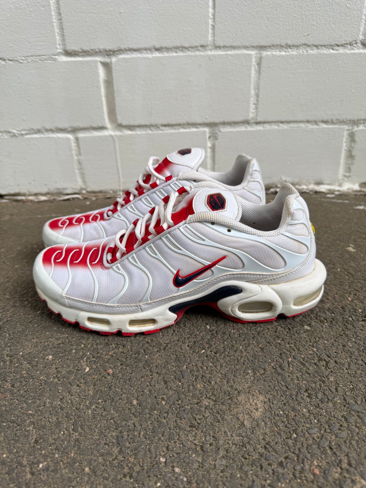 Nike TN OG White Navy University Red Schuhe 43