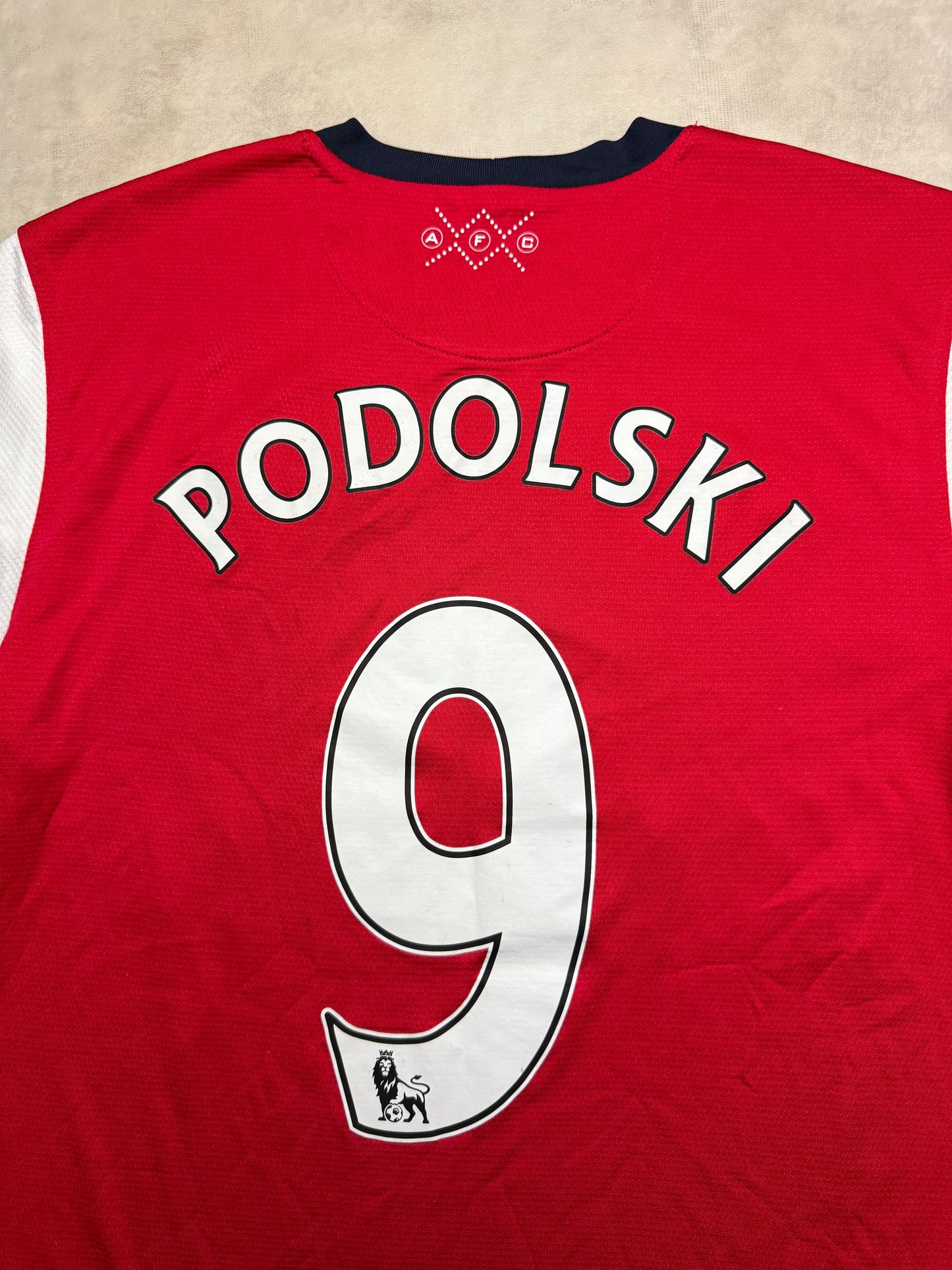 Arsenal Lukas Podolski Trikot Nike S (mit Unterschrift!)