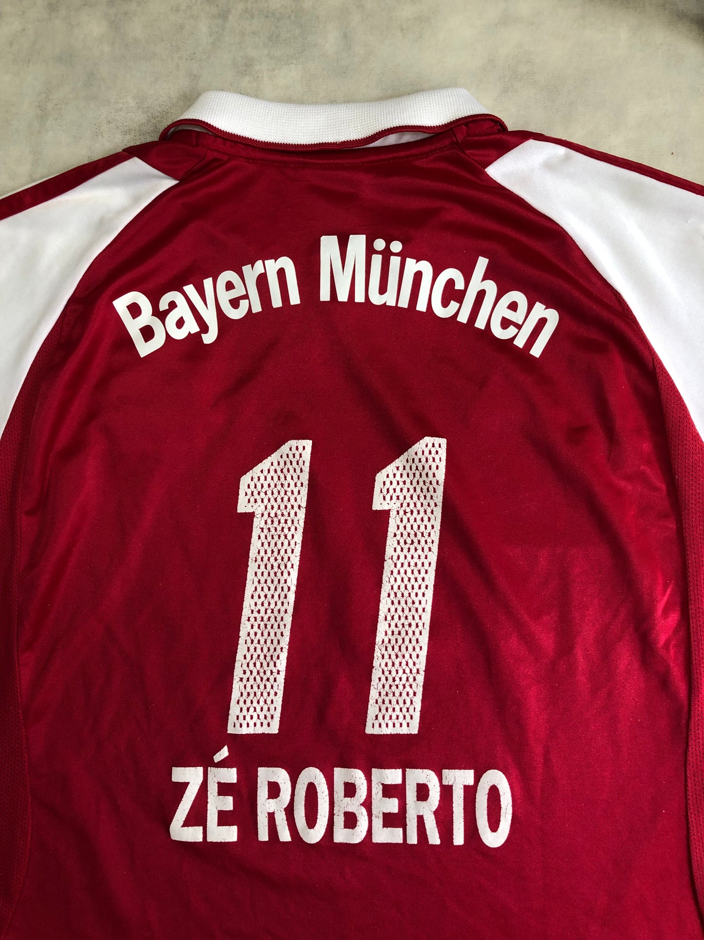 Bayern München Zé Roberto Trikot Adidas M