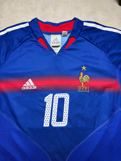 Frankreich Zinedine Zidane Trikot Adidas L 2004