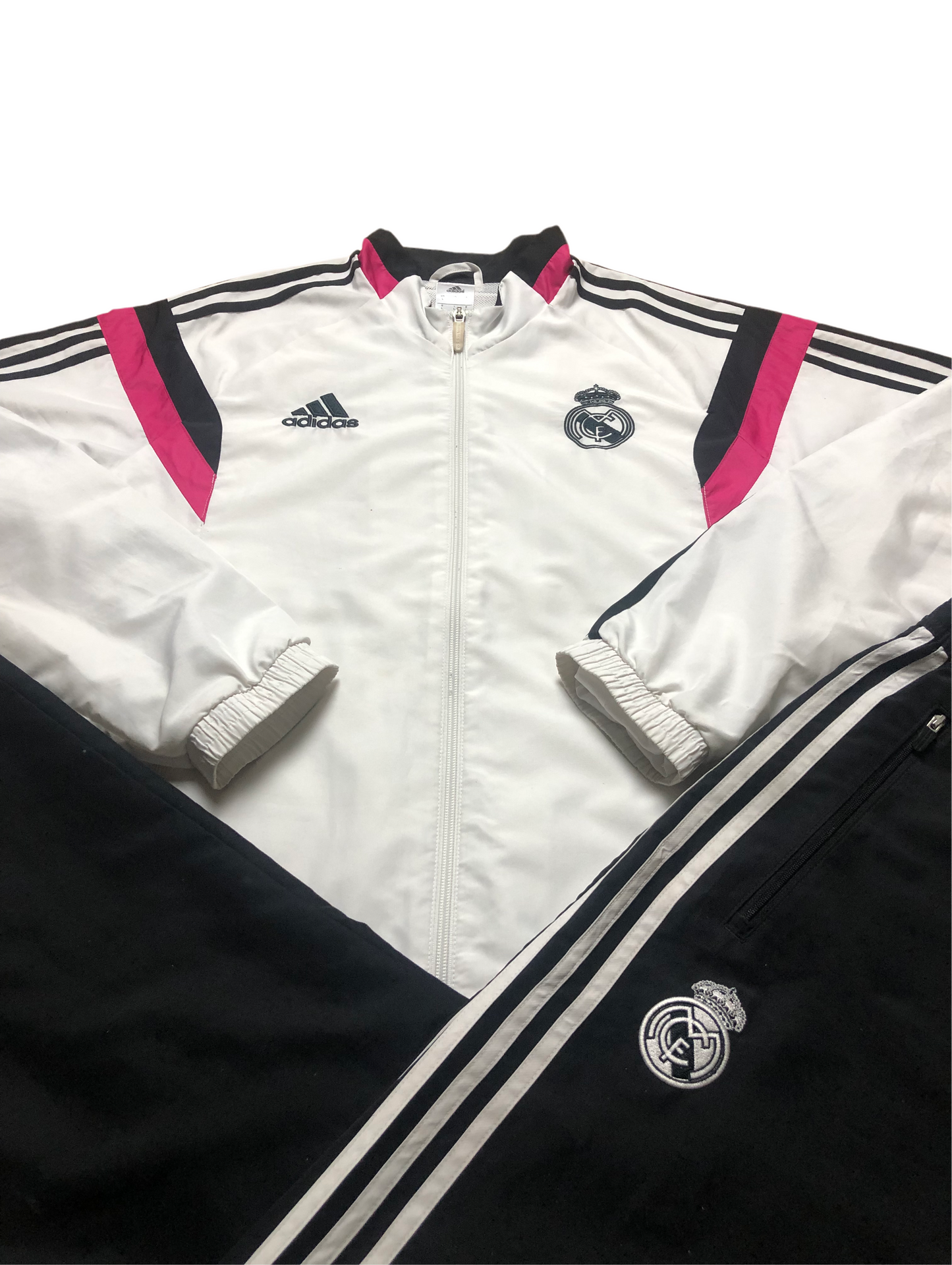 Real Madrid Tracksuit Adidas S & M