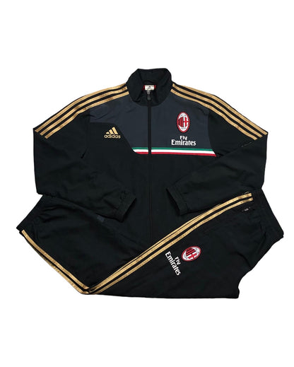 AC Milan Tracksuit Adidas L-XL