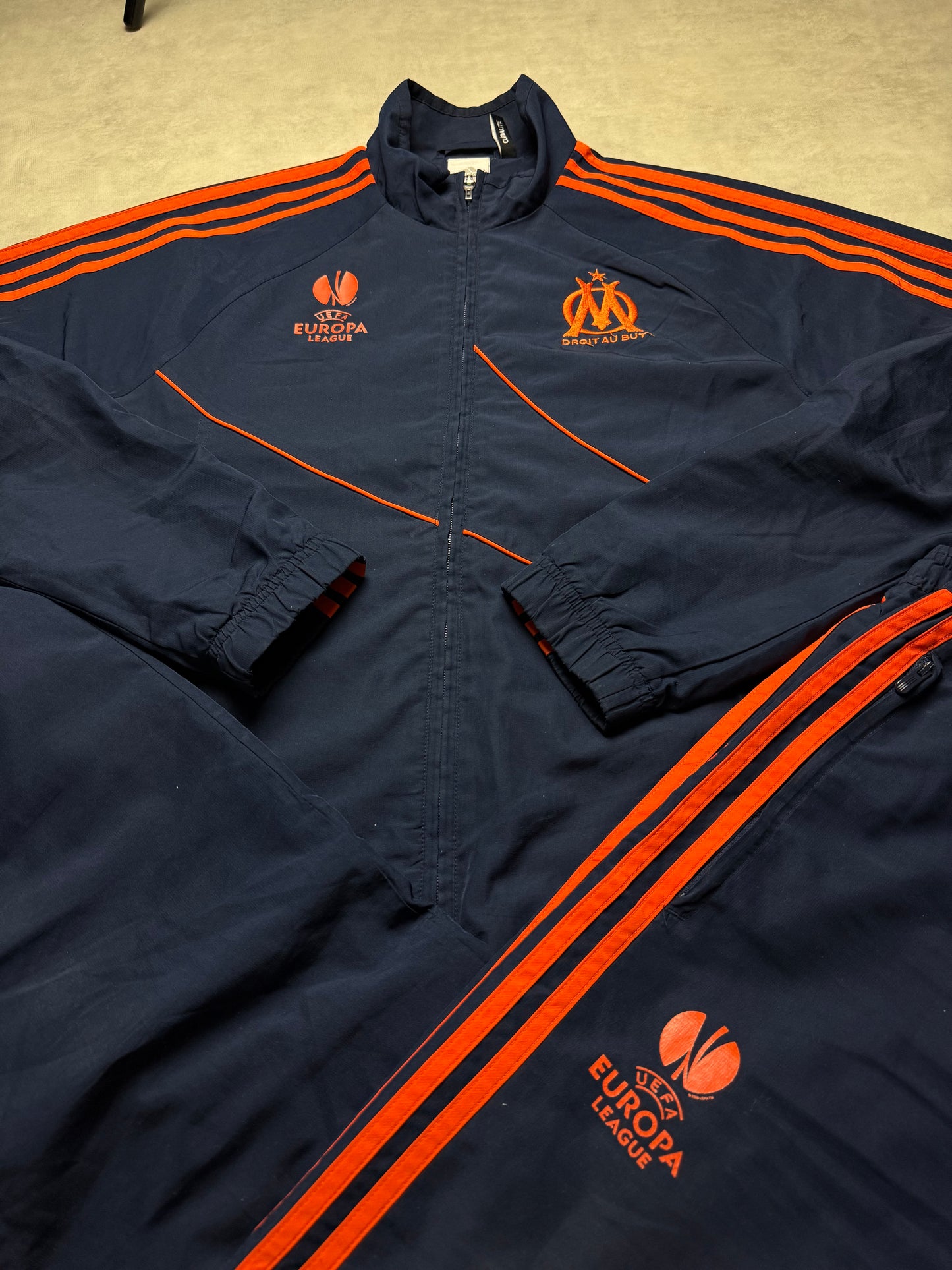 Olympique Marseille Tracksuit Adidas Europa League Edition M