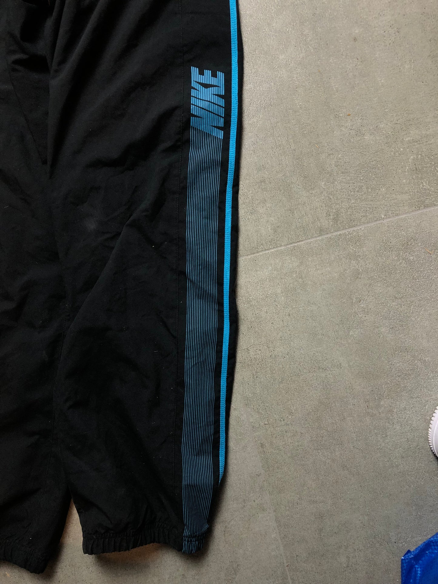 Nike Trackpants schwarz Hellblau S