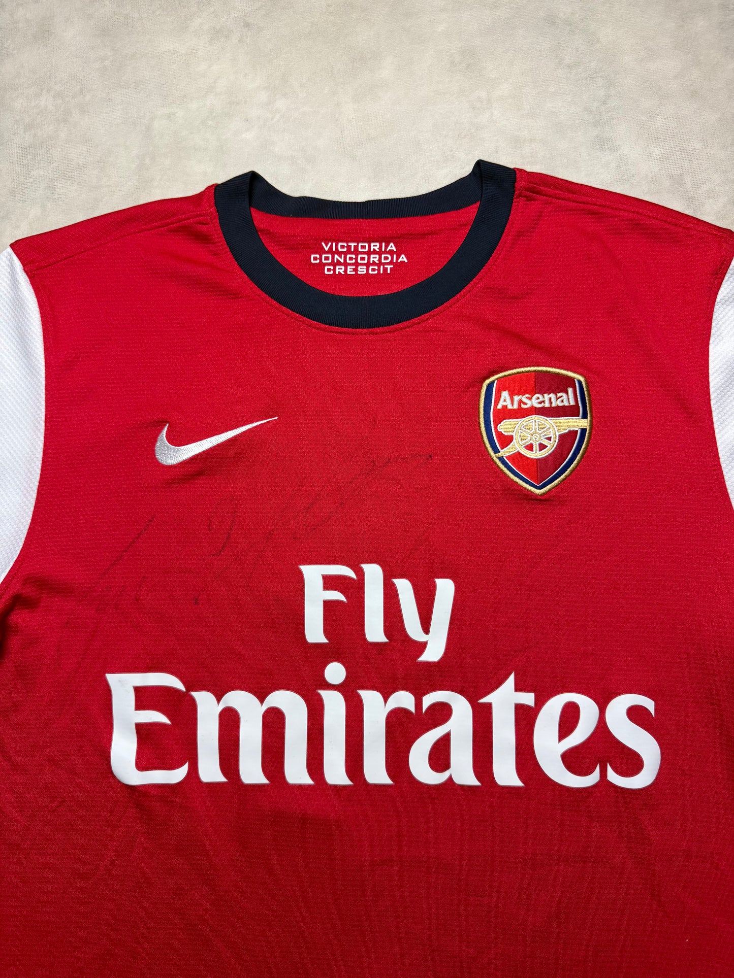 Arsenal Lukas Podolski Trikot Nike S (mit Unterschrift!)