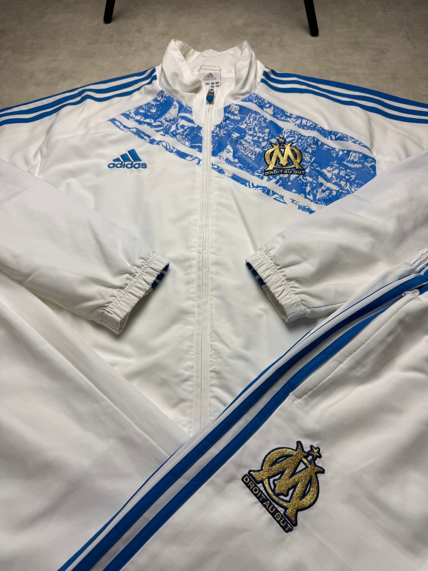 Olympique Marseille Tracksuit Adidas L