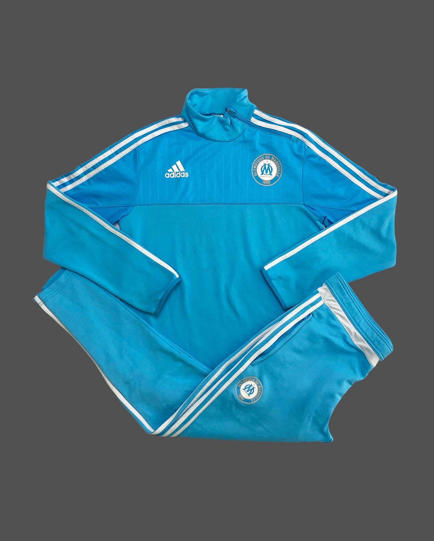 Olympique Marseille Tracksuit Adidas M