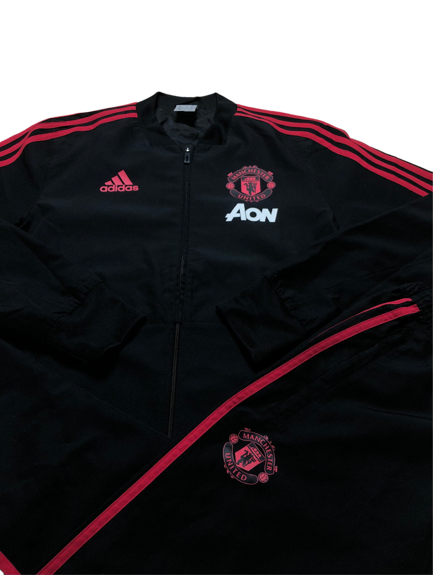 Manchester United Tracksuit Adidas M & L